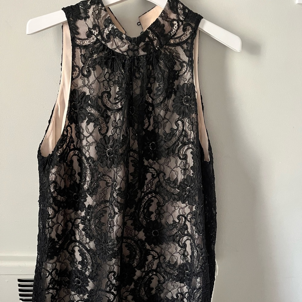 Alice and Olivia dress embellished a line dress Sz L